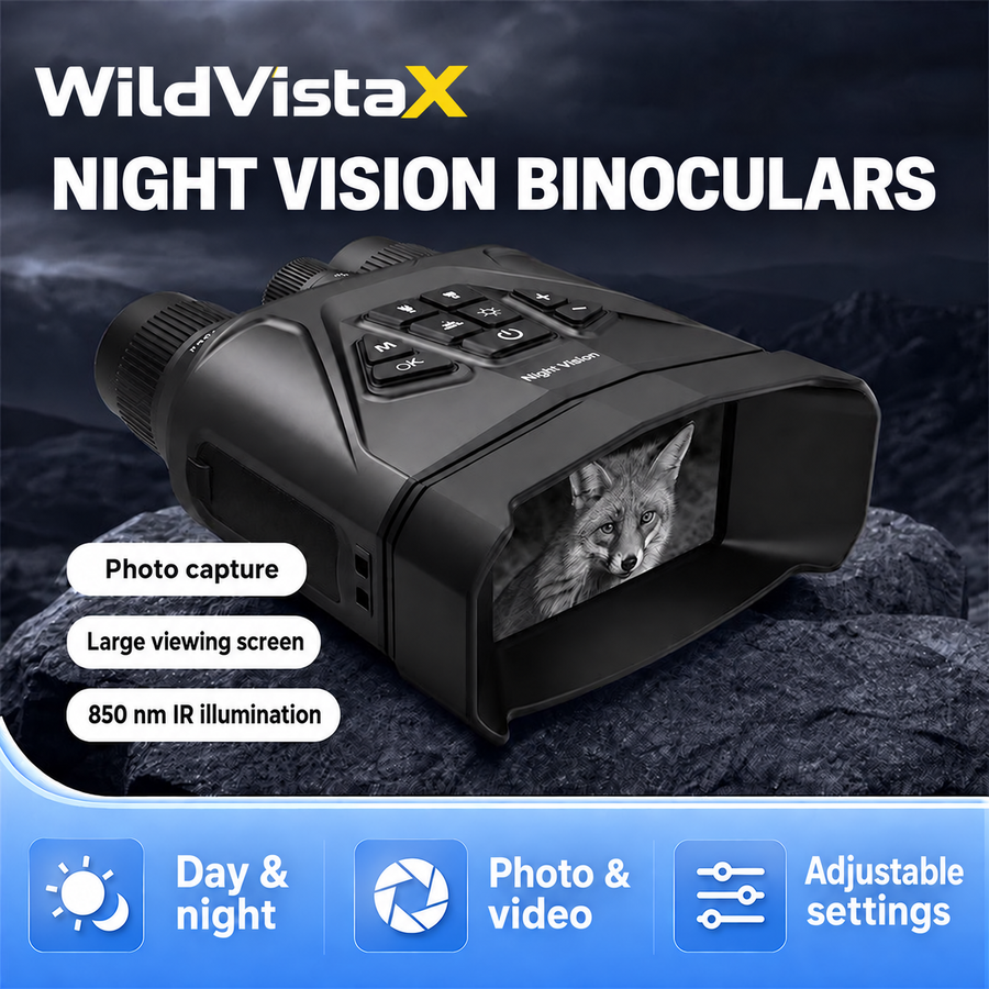 WildVistaX night vision binoculars feature overview