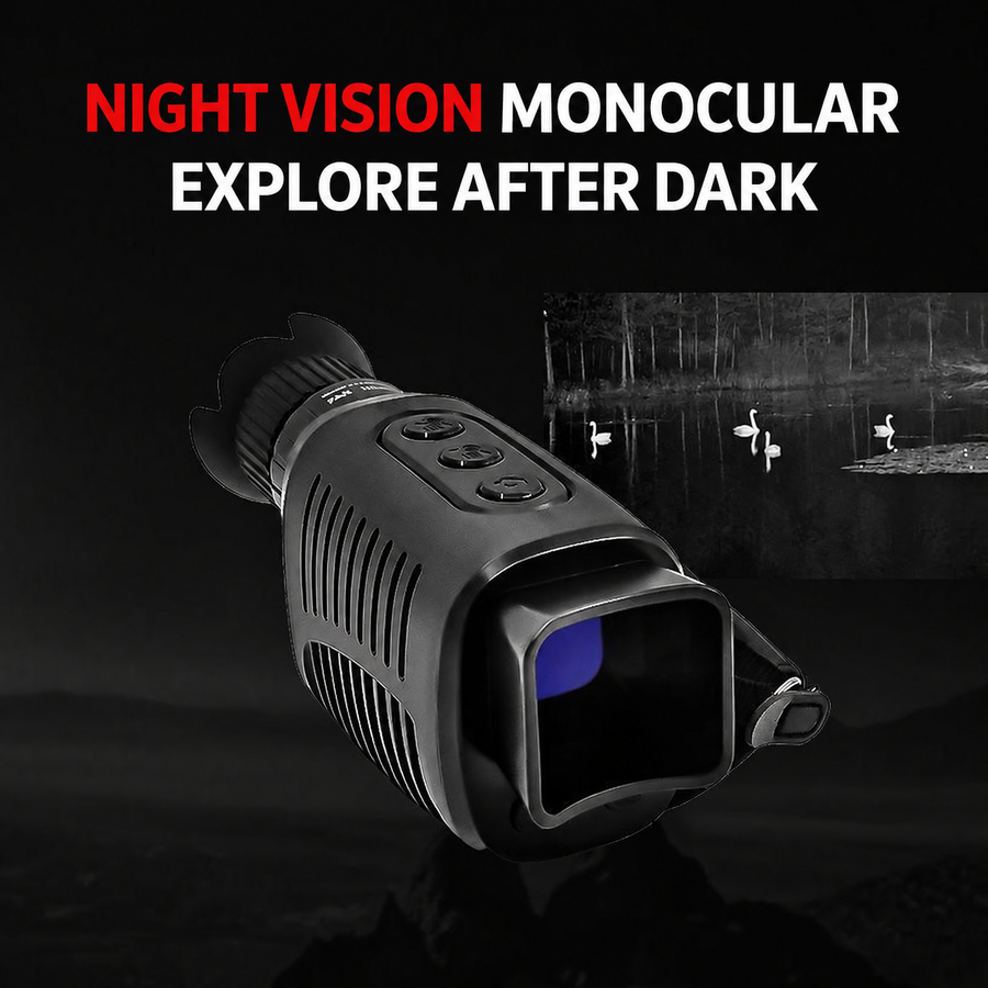 WildVistaX digital night vision monocular for camping and wildlife viewing